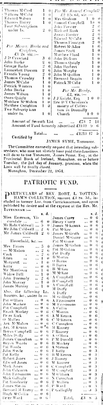 Monaghan Patriotic Fund 7th List (2)